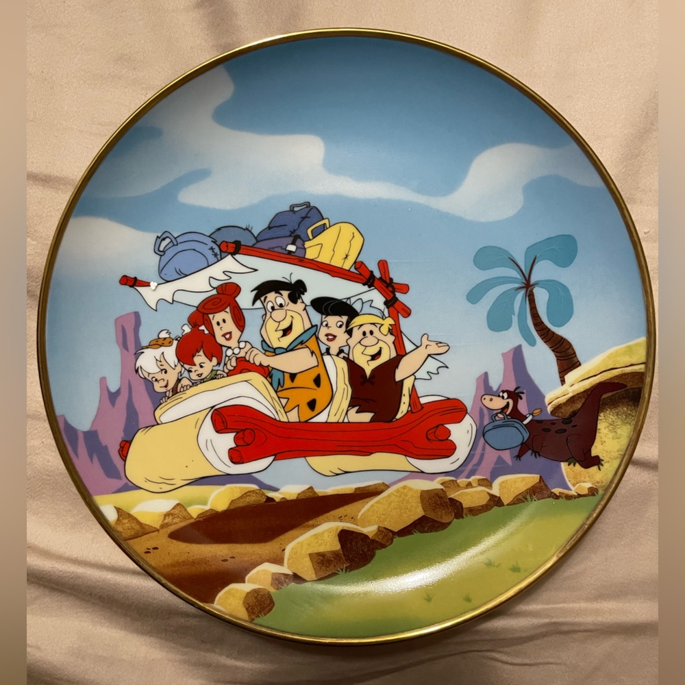 Flintstones Collectible Plate